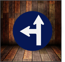 JUAL RAMBU PERINTAH MEMILIH LURUS ATAU BELOK KIRI